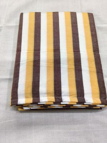 BEDSHEET STRIPE 90X108 2 PILLOW COVER